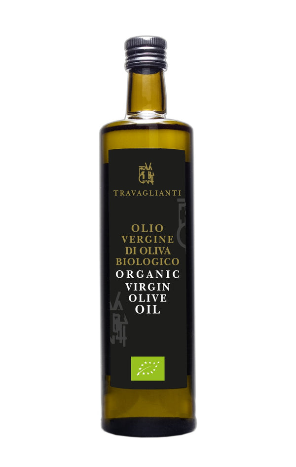 TRAVAGLIANTI OLIO VERGINE DI OLIVA BIOLOGICO LITRI 0.75