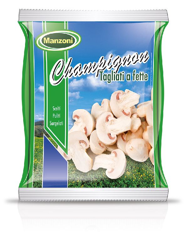 10KG BOX FUNGHI CHAMPIGNON FROZEN SLICED SFUSI