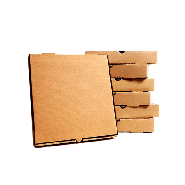 PIZZA BOX 12" - BROWN x 100PCS