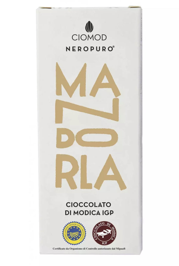 CIOCCOLATO DI MODICA MANDORLA 100 GR