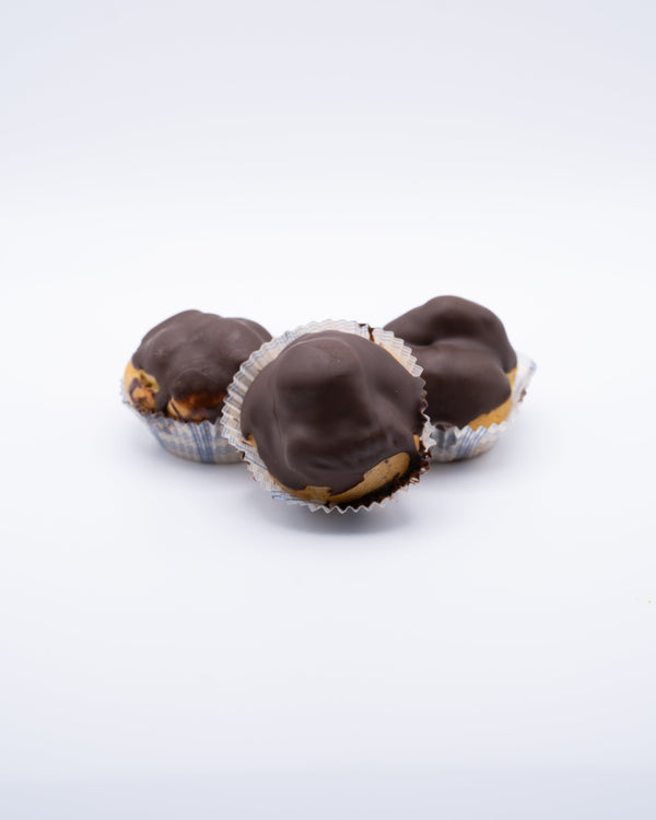 CHOCOLATE CREAM PUFFS  (BIGNE' CIOCCOLATO)TRAY 1.5 KG