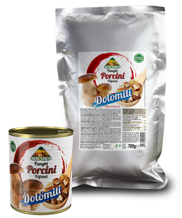 PORCINI TRIFOLATI DOLOMITI 800g