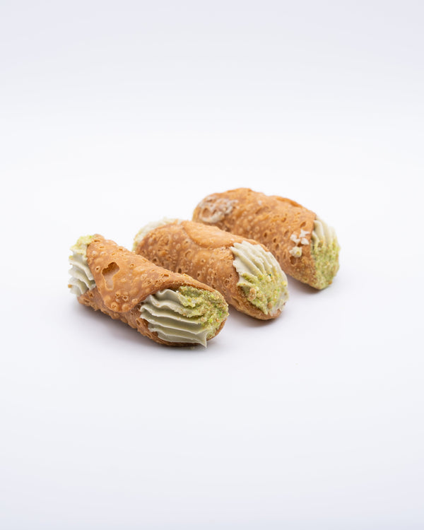 CANNOLI AL PISTACCHIO KG 2 TRAY