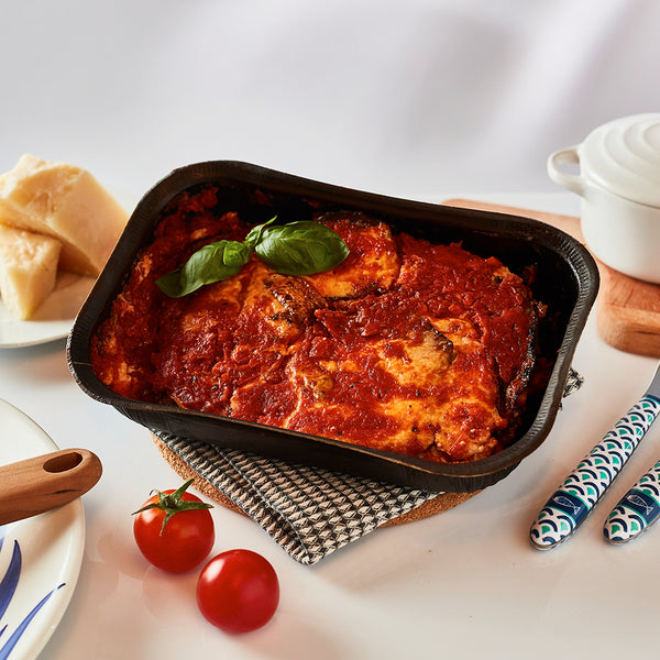 MELANZANE PARMIGIANA CONGELATA TRAY 2,5 KG