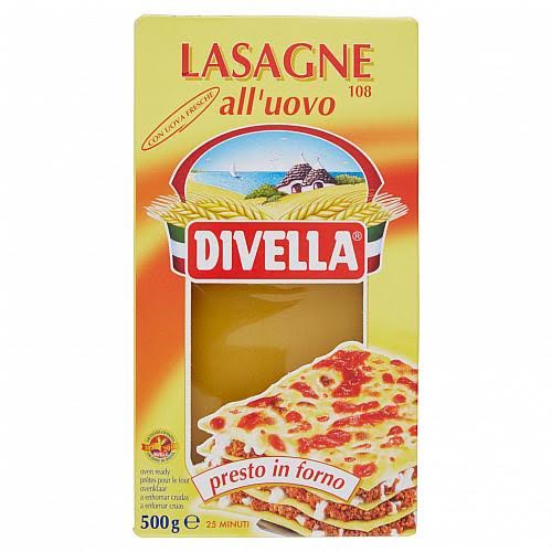 DIVELLA LASAGNA ALL UOVO 500 GR